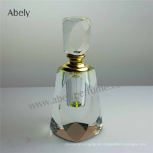 2015 botellas de perfume de cristal botella de aceite con tapa de vidrio